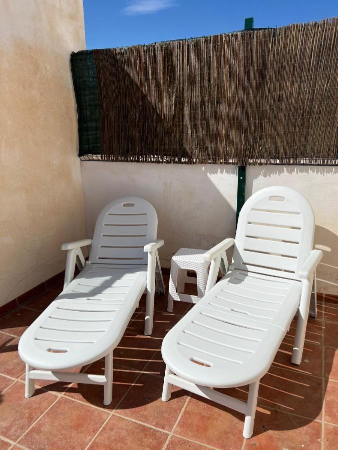 Atico Duplex Con Vista Mar Y Terraza Privada A 200M De La Playa Hasta 6 Personas Garrucha Exterior foto