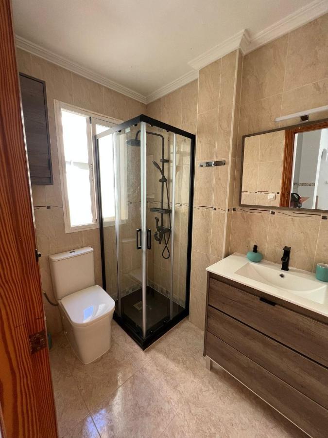 Atico Duplex Con Vista Mar Y Terraza Privada A 200M De La Playa Hasta 6 Personas Garrucha Exterior foto